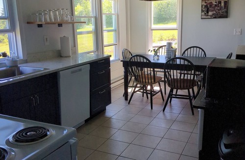 Cornish Apartment | This cozy apartment is situated on 20 acres with a distant view of Sebago Lake.