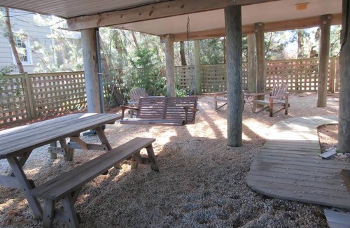Barnegat Light House | This pet friendly home is located on the ocean block in Barnegat Light, close.