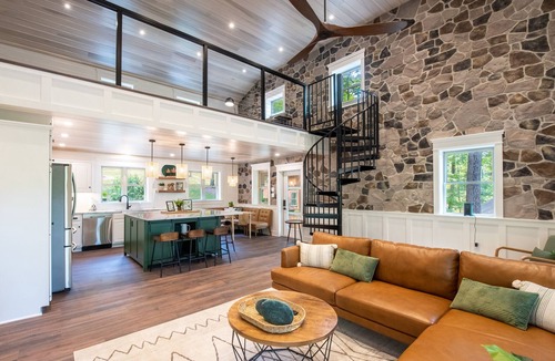Spring Mills House | This spacious home boasts 5 bedrooms, 4 bathrooms Perfect for Penn State groups