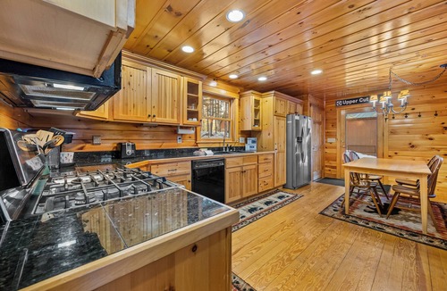 Rangeley House | Timber Lodge 4 Bedroom/2 Bath home - great for snowmobiling and short drive to Saddleback Mountain!