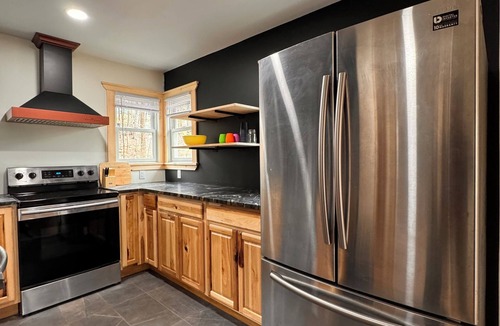 Lake George House | tLake George Chalet Beach Access Fire Pit Sleeps 8 Pet friendly