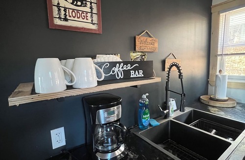 Lake George House | tLake George Chalet Beach Access Fire Pit Sleeps 8 Pet friendly