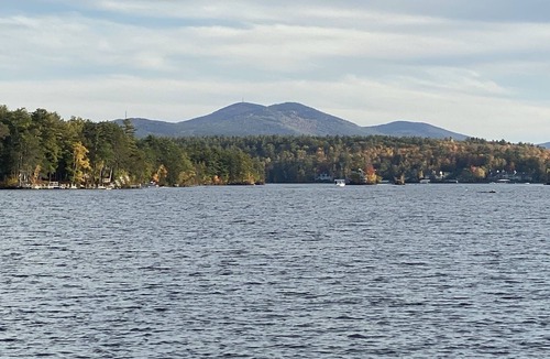 Meredith House | Top Notch Luxury Log Cabin with private beach boat slip. LONG TERM WINTER RENTAL