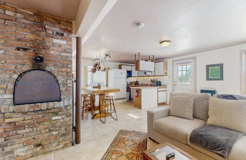 Pittsfield House | Tranquil apartment w/mountain views, pond, patio, a/c, kitchenette