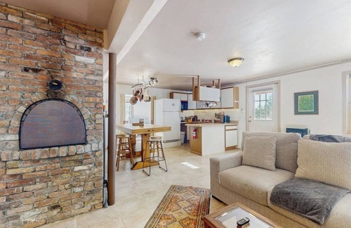 Pittsfield House | Tranquil apartment w/mountain views, pond, patio, a/c, kitchenette