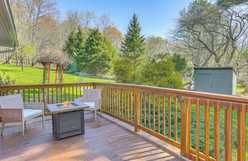 Parksville House | Tranquil Catskills Home w/Creek & Fire Pits