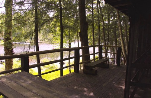 Saranac Lake Cabin | Two-Bedroom Waterfront Adirondack Cabin Rental in Saranac Lake, New York