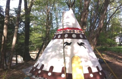 Saugerties RV Rental | Unique and Off-The-Grid Tipi Rental on Chloe's Lake in Saugerties, New York