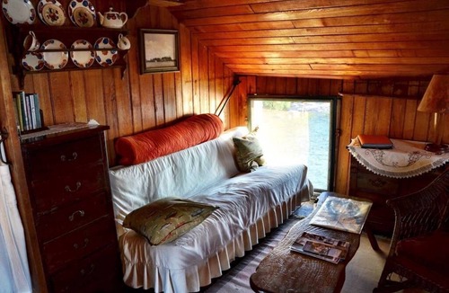 Fishers Landing Cottage | Unique Historic Boathouse on a Stunning Private Island in the 1000 Islands