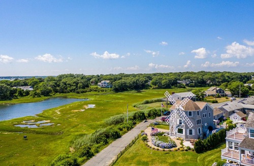 West Hyannisport House | Unique oceanfront windmill with breathtaking views of Nantucket Sound.