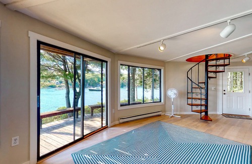 Isle of Springs Cottage | Unique oceanfront home with a deck, tons of natural light, & amazing views