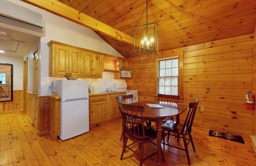 Northport Cabin | Unwind in this dog-friendly cabin with kitchen, firepit, WiFi & wooded views
