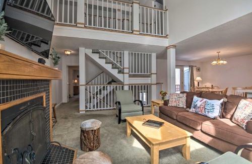 East Burke House | Updated Condo Next to Burke Mountain Bike Trails!