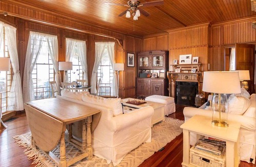 Oak Bluffs Villa | Villa Rosa: Grand Seaside Victorian With Sweeping Water Views