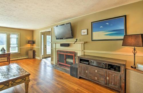 Old Orchard Beach House | Walk to Beach: Maine Home w/Hot Tub & Deck!