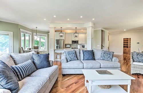 Middlefield House | Walk to Lake: Middlefield Home w/Fire Pit