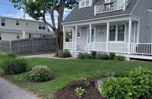 Easton's Point House | Walk to the Beach or Relax on the Balcony of this Beautiful Rental!