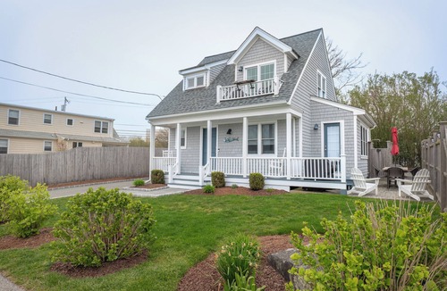 Easton's Point House | Walk to the Beach or Relax on the Balcony of this Beautiful Rental!