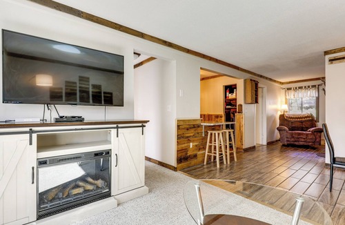 Weirs Beach Condo | Walk to Weirs Beach! Family Escape w/Balcony