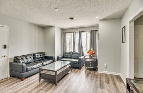 Fall River Apartment | Walkable Fall River Apt: Cozy Winter Getaway!