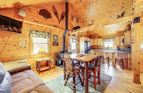 Carmel Cabin | Waterfront Angler’s Oasis in The Maine Highlands!