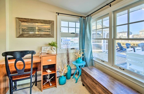 Beach Haven West House | Waterfront Beach Haven West Home w/Boat Dock