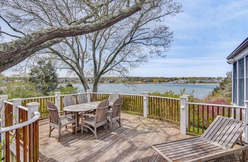 Tisbury House | Waterfront home in Vineyard Haven. Walking distance to shops and dining.