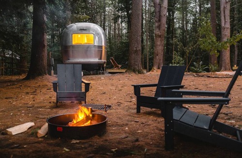 Corinth House | Waterfront, Pet Friendly Airstream near Lake George in the Adirondack, New York
