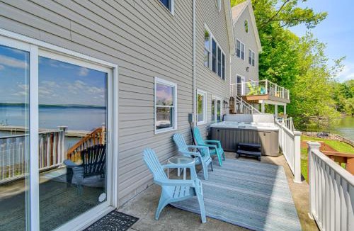 Geneva House | Waterfront Seneca Lake House: Fire Pit + Boat Dock
