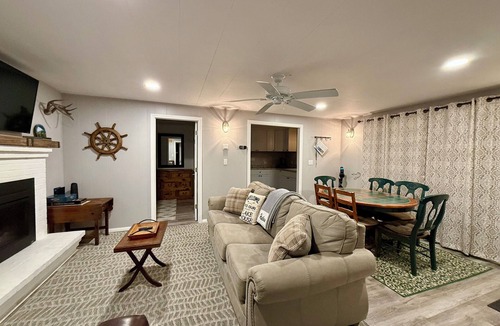 Moultonborough Cottage | Waterfront Winnipesaukee 3 BR/2 BA Cottage with Private Dock and Sandy Beach
