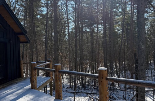 Jay Ski Chalet | Welcome to Onyx Chalet nestled in the Adirondacks, newly added hot tub