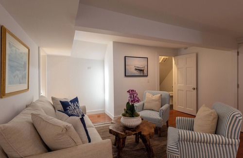 Oak Bluffs Condo | Welcoming 2-bedroom, 1-bath condo, AC in Oak Bluffs on Circuit Ave. 2nd floor.