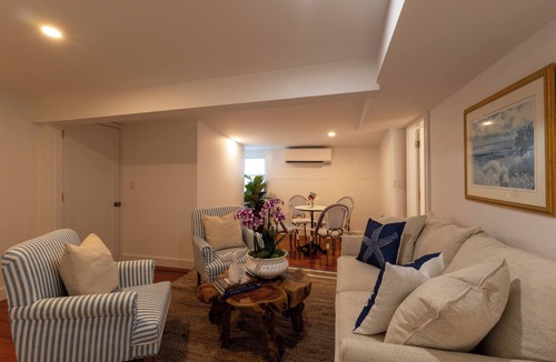 Oak Bluffs Condo | Welcoming 2-bedroom, 1-bath condo, AC in Oak Bluffs on Circuit Ave. 2nd floor.