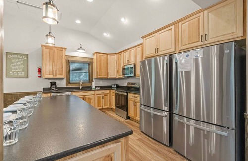 Lake Harmony Estates House | Wet Yeti by PMR with Indoor Pool, Game Room, Sauna, Hot Tub, Fire Pit