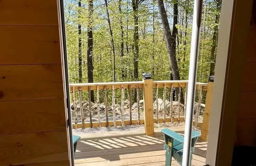 Stoneham Cabin | White Mountains Forest A-Frame | Stars + Firepit