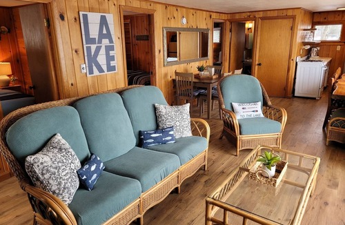Laconia Cabin | Winnipesaukee Lakefront Cabin w/Private Dock Slip