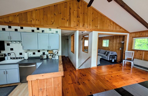 Gilford House | Wonderful 3-bedroom house in Gilford-Hot tub, Lake, Skiing, BankNH Pavilion!