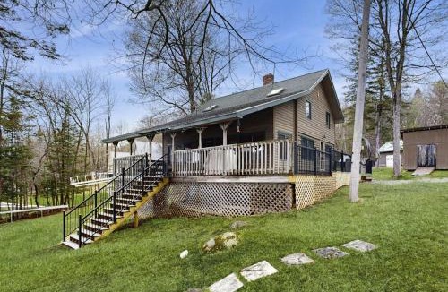 Sebec House | Wonderful Lakefront Gem W/Free WiFi, Dock, Private Beach, Kayaks, Canoe & More