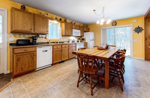 Eidelweiss Village House | Wonderful Retreat in the Trees W/ Fast WiFi, Furnished Deck, Fireplace & More