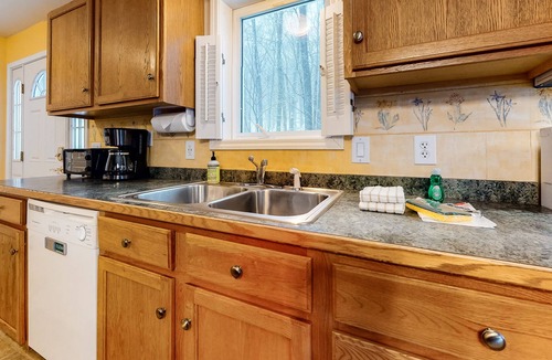 Eidelweiss Village House | Wonderful Retreat in the Trees W/ Fast WiFi, Furnished Deck, Fireplace & More