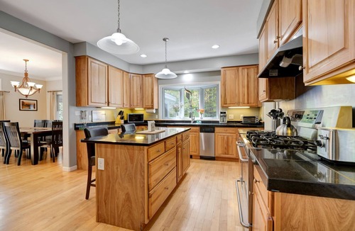West Hartford House | Wooded Colonial with Fire Pit & Deck, near the Club