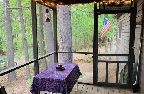 Bridgton Cabin | Woodsy Highland Lake Cabin, Water access, Near Naples, Skiing and Golf