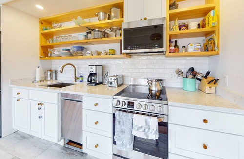 Chilmark House | Woodsy island home with large deck, open layout, WiFi, kitchen & ideal location