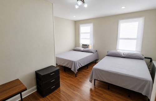 Harrison Apartment | Wordl CUP - Walk to PATH Easy NYC & MetLife Access Parking