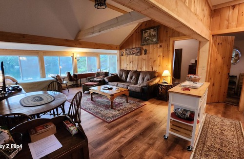 Lyman Cabin | Year-Round Rustic Cabin on Maine's Crystal Clear Barker's Pond.