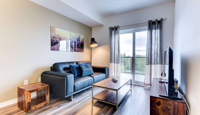 1BR Retreat with Terrace near Canadian Tire Centre in Priv