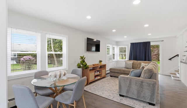 3BR Touisset Retreat | Porch & Al Fresco Deck