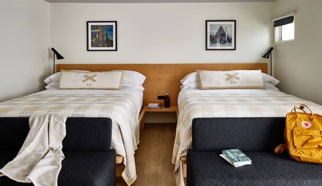 4 Deluxe Double Queens | Tälta Lodge, a Bluebird by Lark | with Indoor Pool