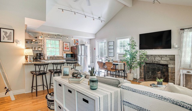 4 Mi to Bristol Beach! Coastal Retreat w/Pond