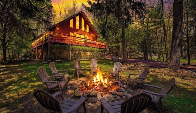 A-Frame Speakeasy | Hot Tub, Game Room, Gin Joint